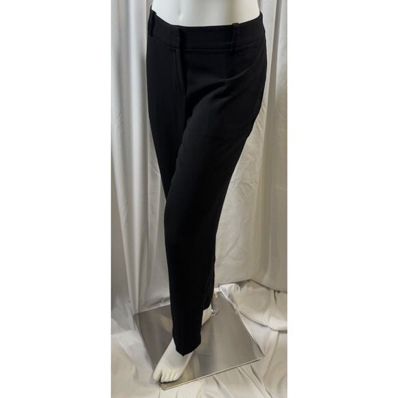Ann Taylor LOFT Julie Straight Leg Trousers , Black, Sz: 8, 75-05 - Picture 1 of 16